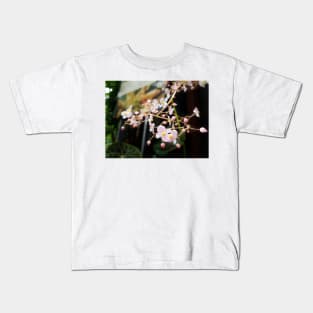 Pink flower Kids T-Shirt